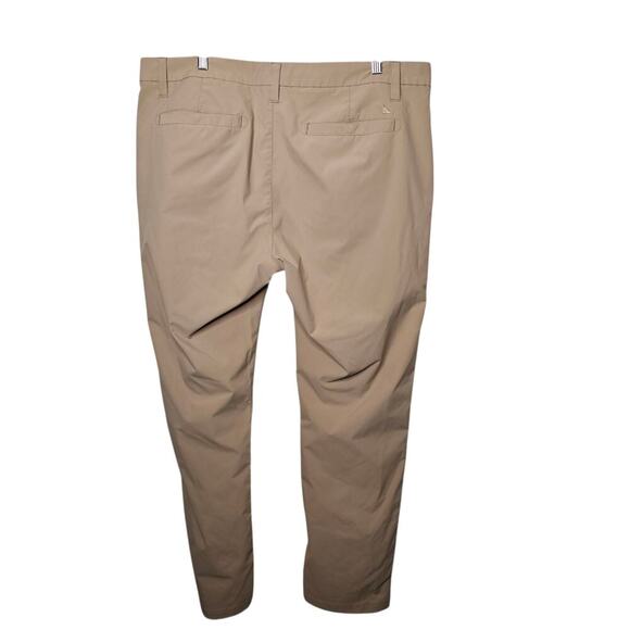 UNTUCKit Chancellor Tech Pants Mens 38 x 32 Tan Straight Leg Stretch Casual - Picture 4 of 8